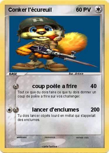 Pokemon Conker l'écureuil