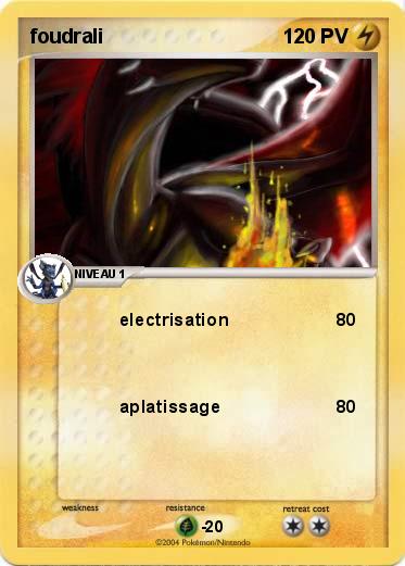 Pokemon foudrali