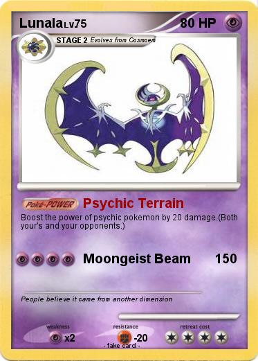 Pokemon Lunala