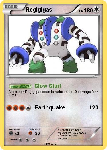 Pokemon Regigigas
