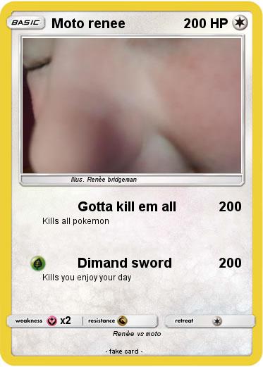 Pokemon Moto renee