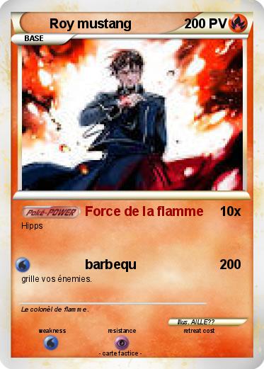 Pokemon Roy mustang
