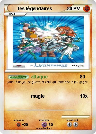 Pokemon les légendaires