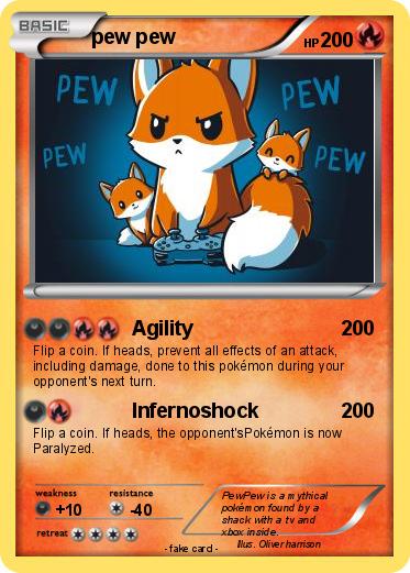 Pokemon pew pew