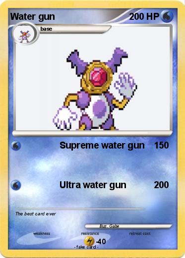 Pokemon Water gun