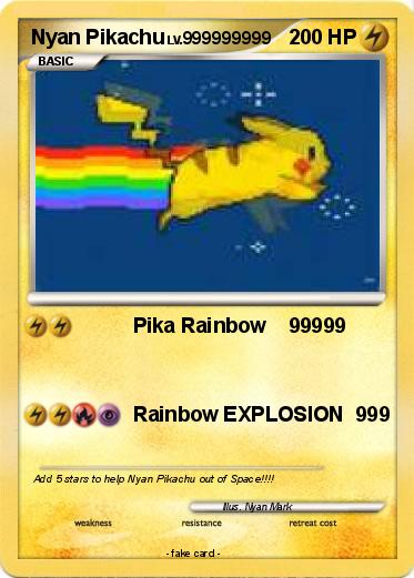 Pokemon Nyan Pikachu