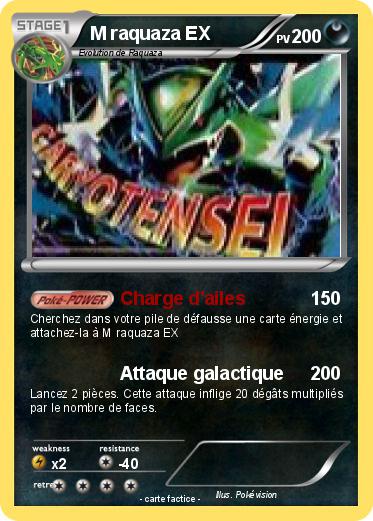 Pokemon M raquaza EX