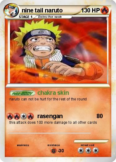 Pokemon nine tail naruto