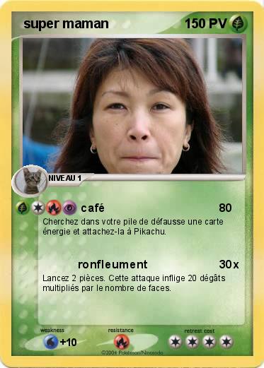 Pokemon  super maman