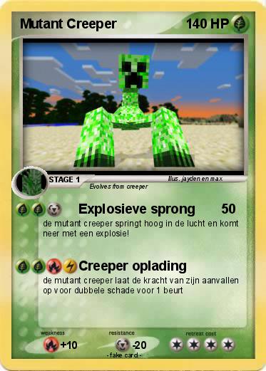 Pokemon Mutant Creeper