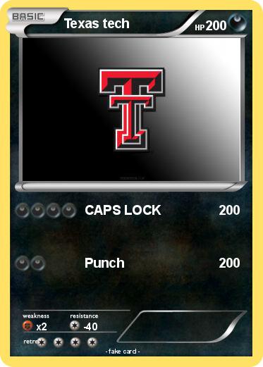 Pokemon Texas tech