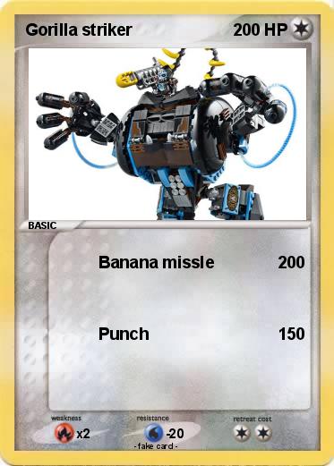 Pokemon Gorilla striker