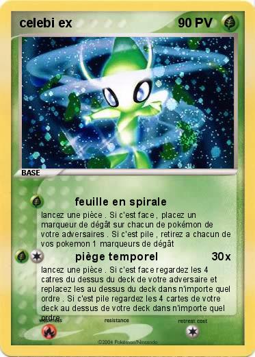 Pokemon celebi ex