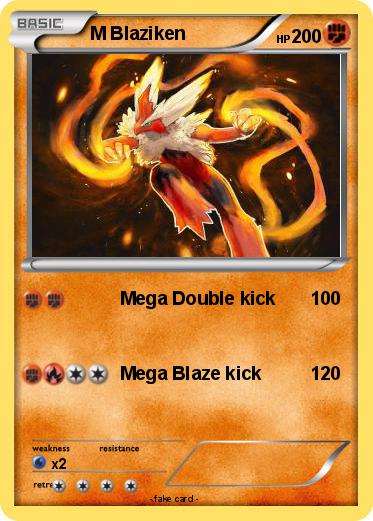 Pokemon M Blaziken