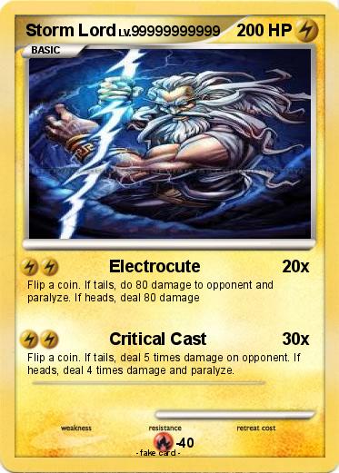 Pokemon Storm Lord