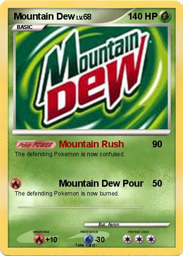 Pokemon Mountain Dew