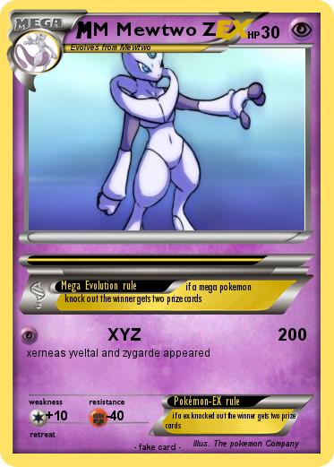 Pokemon M Mewtwo Z