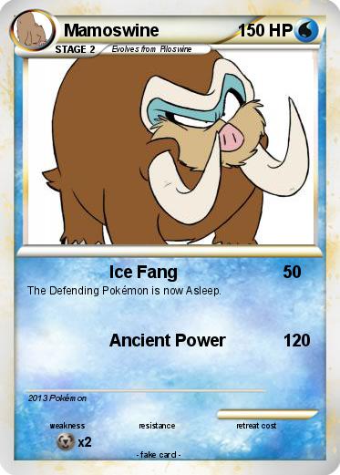 Pokemon Mamoswine
