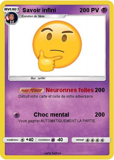 Pokemon Savoir infini