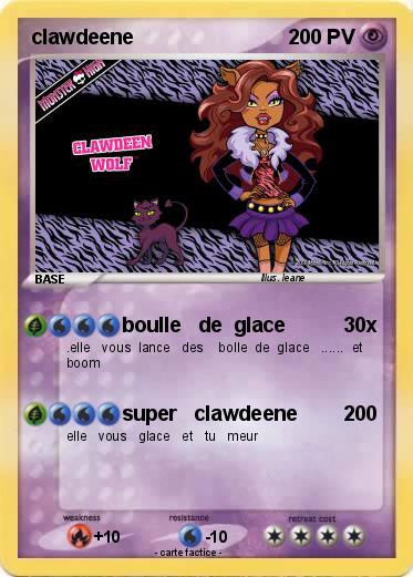 Pokemon clawdeene