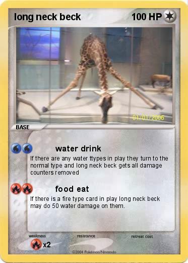 Pokemon long neck beck