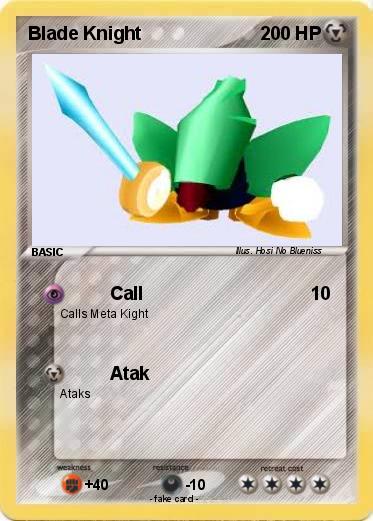 Pokemon Blade Knight