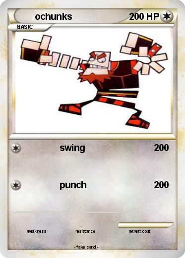 Pokemon ochunks