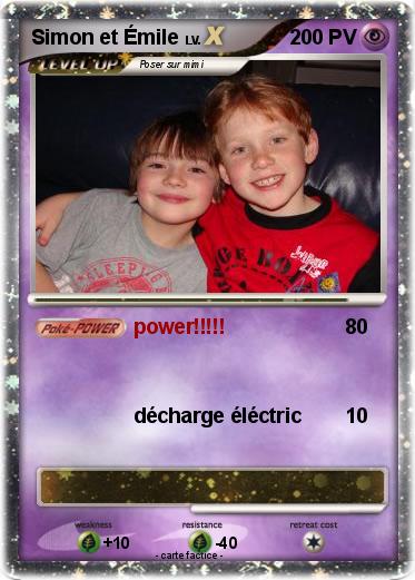 Pokemon Simon et Émile