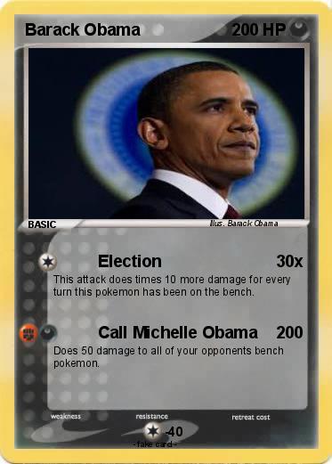 Pokemon Barack Obama