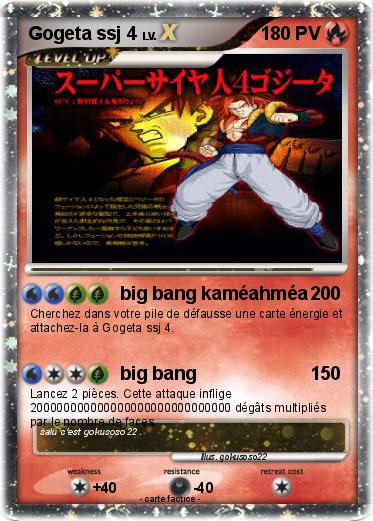 Pokemon Gogeta ssj 4