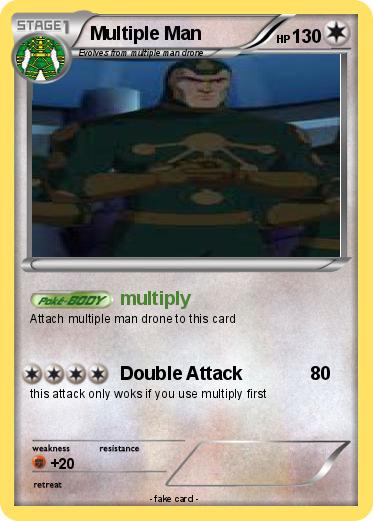 Pokemon Multiple Man