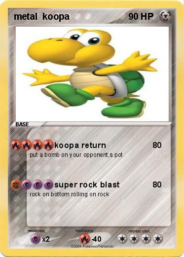 Pokemon metal  koopa