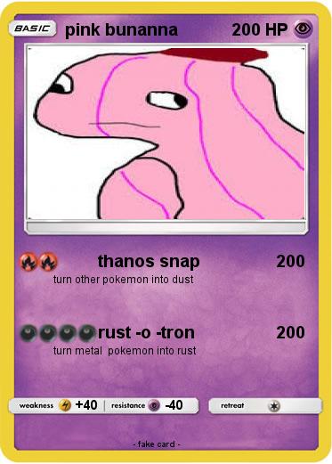 Pokemon pink bunanna