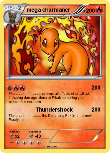 Pokemon mega charmaner