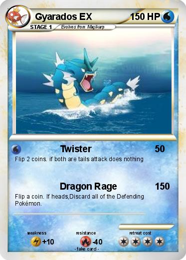 Pokemon Gyarados EX