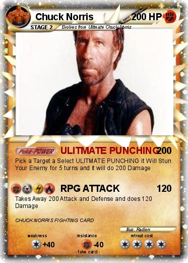 Pokemon Chuck Norris