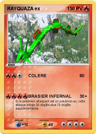 Pokemon RAYQUAZA ex