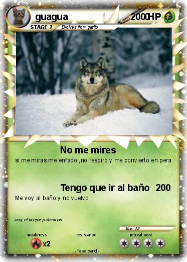 Pokemon guagua                              0