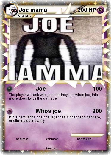Pokemon Joe mama