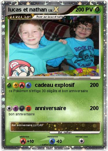 Pokemon lucas et nathan