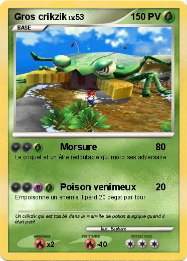 Pokemon Gros crikzik