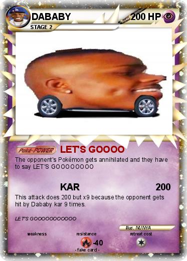 Pokemon DABABY