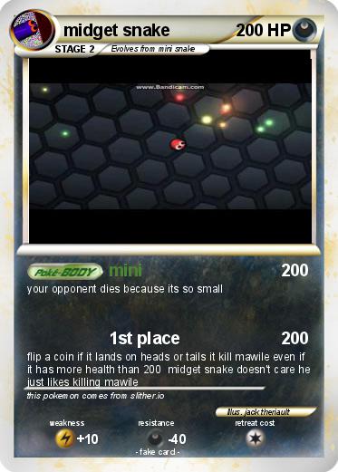 Pokemon midget snake
