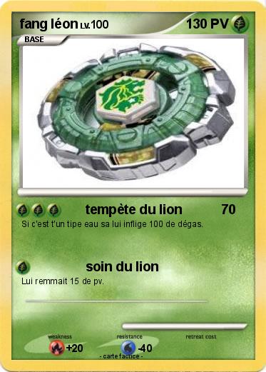 Pokemon fang léon