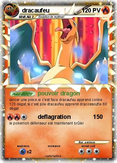 Pokemon dracaufeu