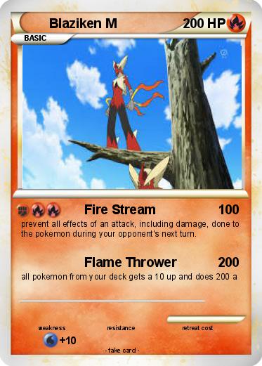 Pokemon Blaziken M