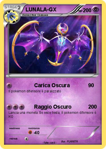Pokemon LUNALA-GX