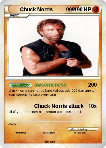 Pokemon Chuck Norris         999