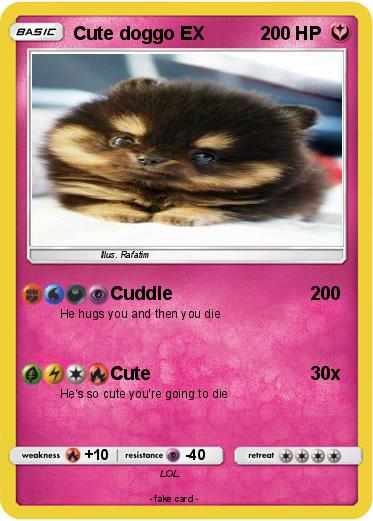 Pokemon Cute doggo EX