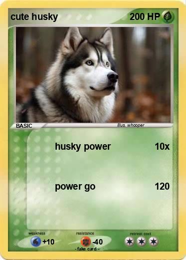 Pokemon cute husky